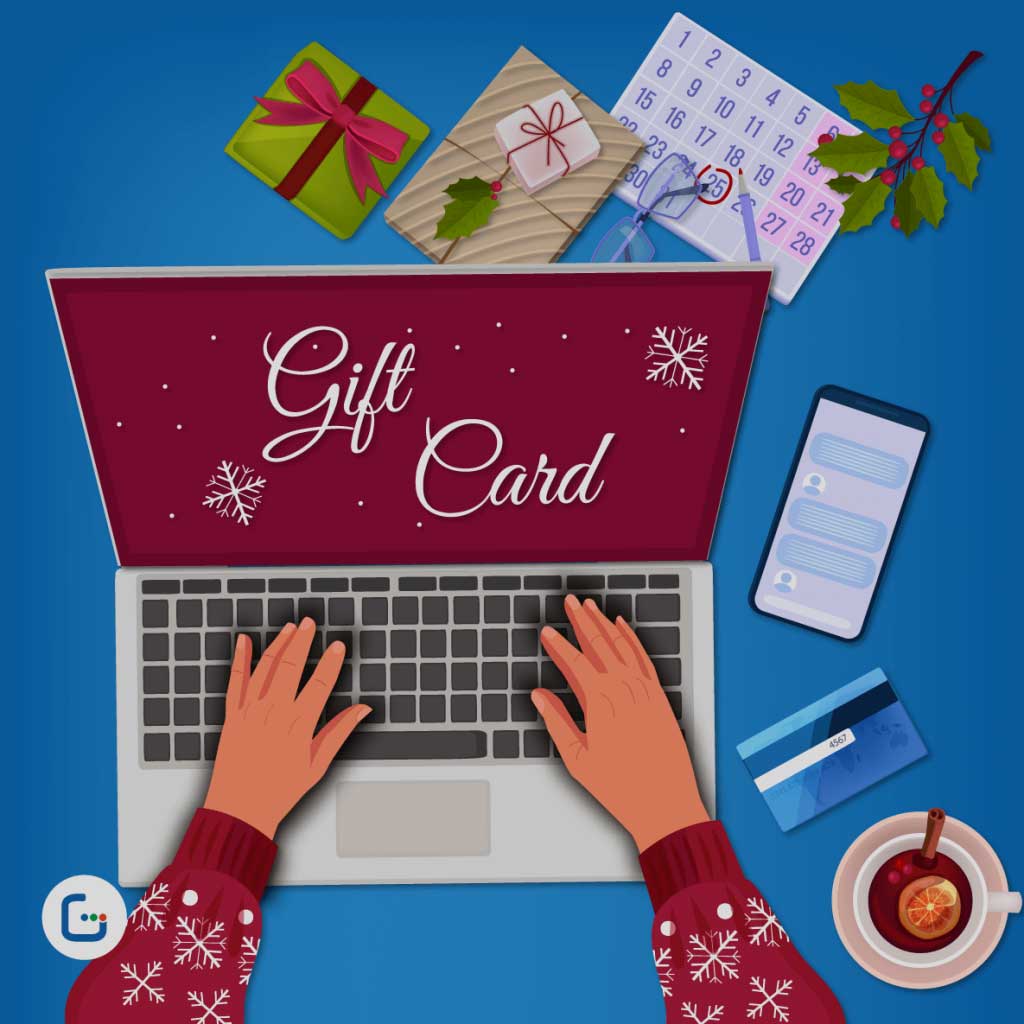 Christmas tip: gift card