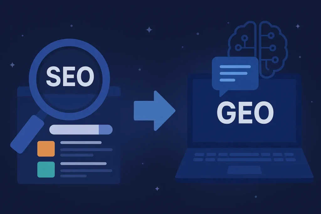 GEO Generative engine optimization